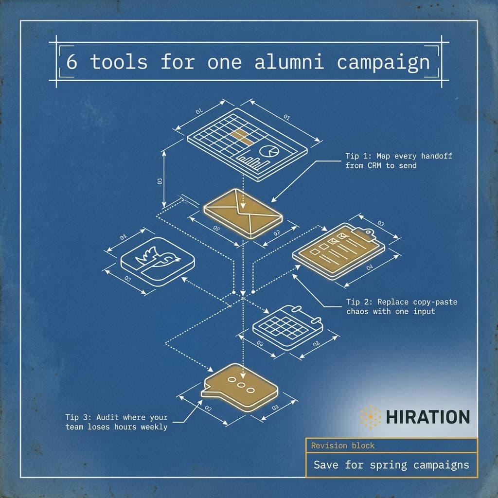 Alumni Campaign Workflows: Fix the Fragmented Middle Layer