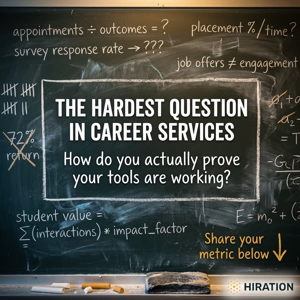 Career Center Impact Measurement: Why Nobody Has It Figured Out Yet