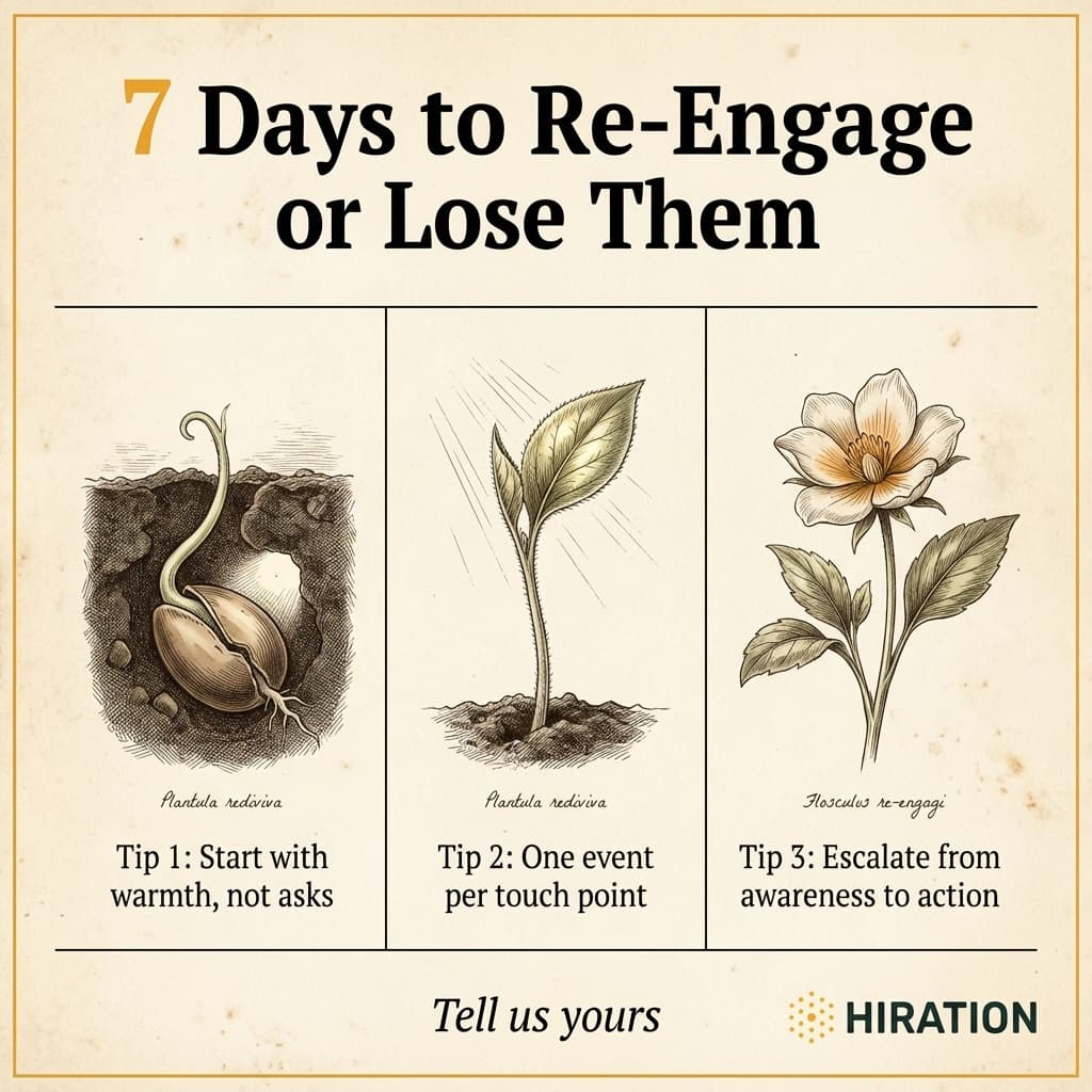 Post-Spring-Break Student Re-Engagement: A 7-Day Outreach Sequence