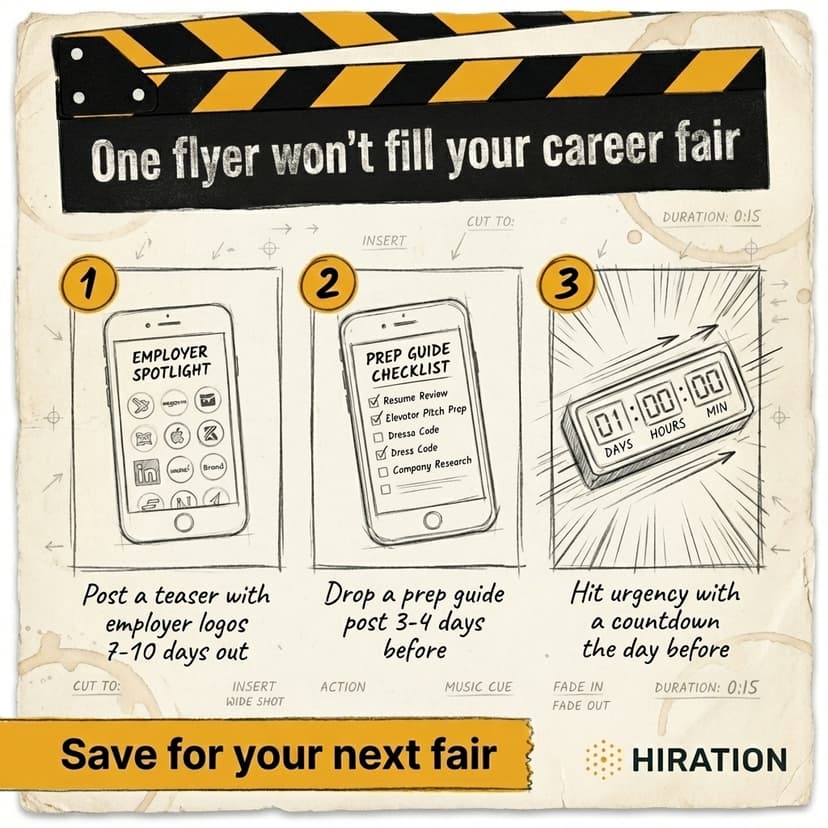 Instagram Career Fair Promotion: A 3-Post Strategy That Works