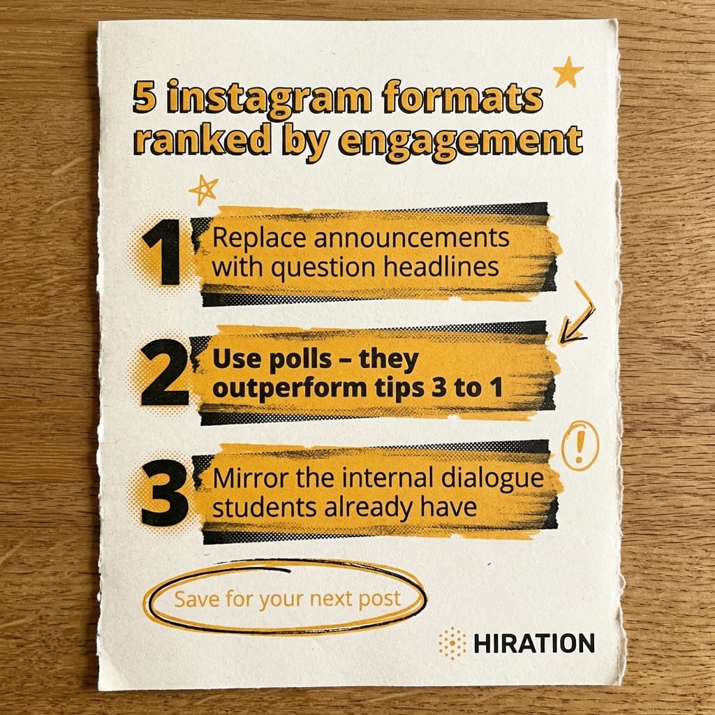 Instagram Post Formats for Career Centers: 3 That Actually Drive Engagement - Career Services